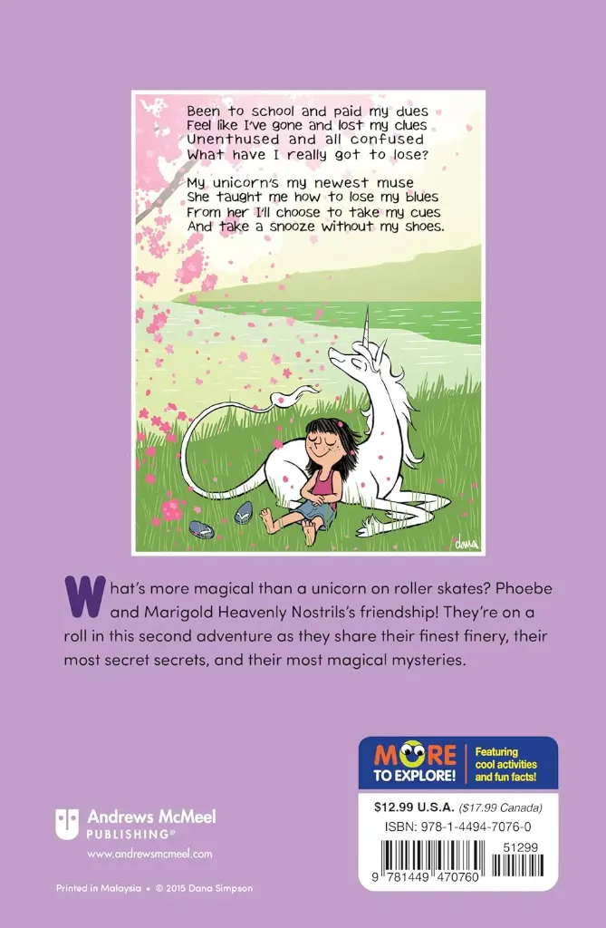 Unicorn On A Roll (Phoebe And Her Unicorn Series Book 2)1.webp