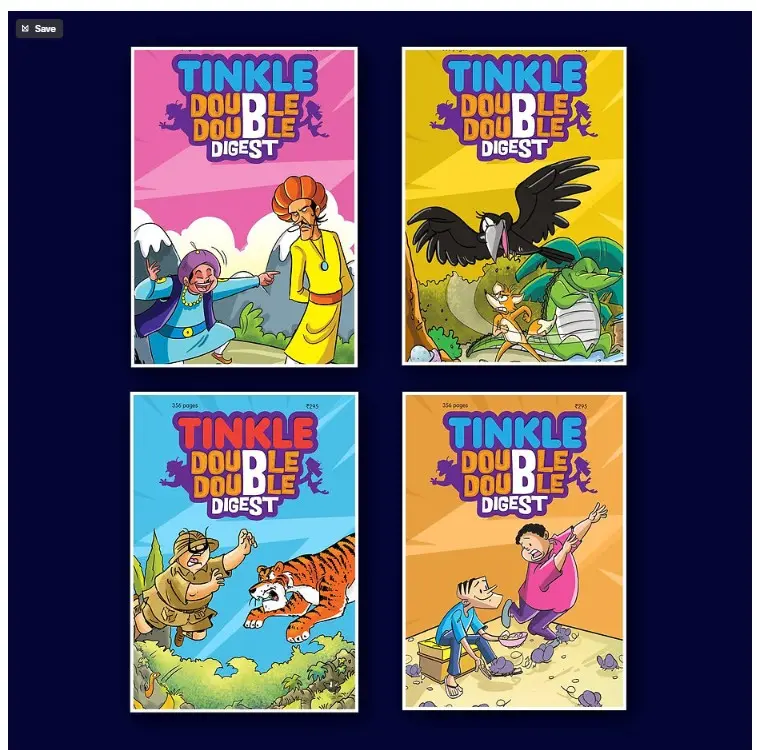Tinkle Special Combo Double Double Digest Pack Of 4