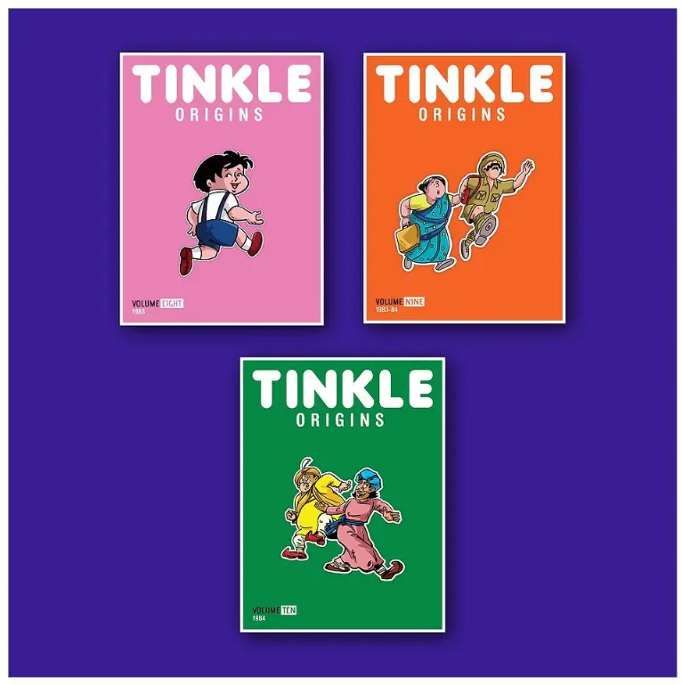 Tinkle Special Combo Origins - Vol 8,9,10.
