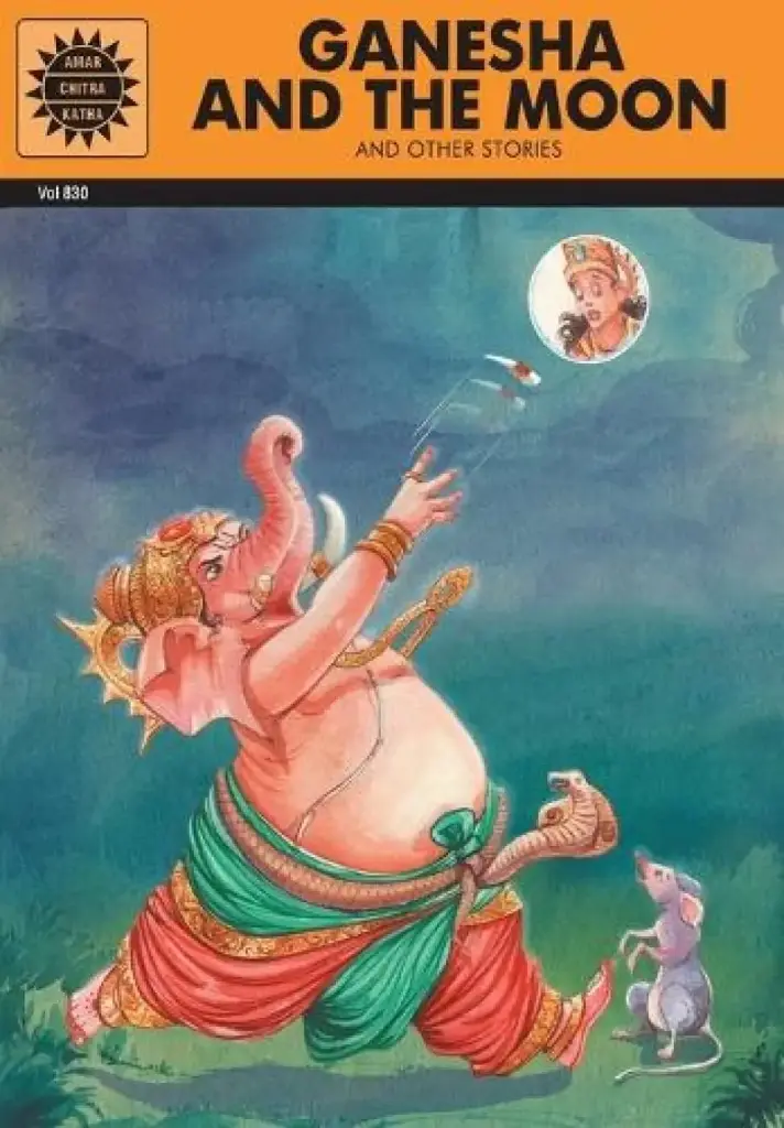 Ganesha And The Moon