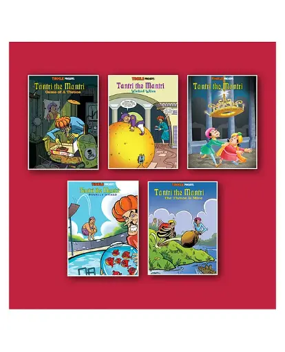 TINKLE Collection Special Combo Tantri The Mantri ( 5 Titles Mix )