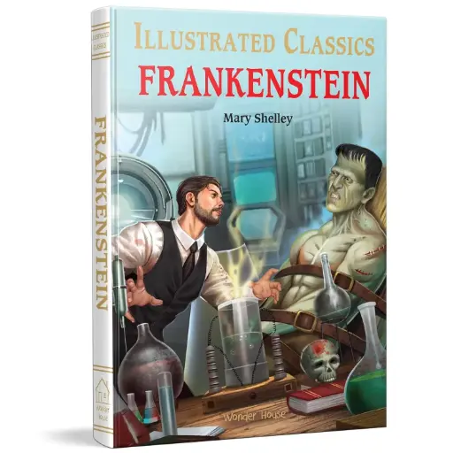 Frankenstein : Illustrated Classics English Novel 
